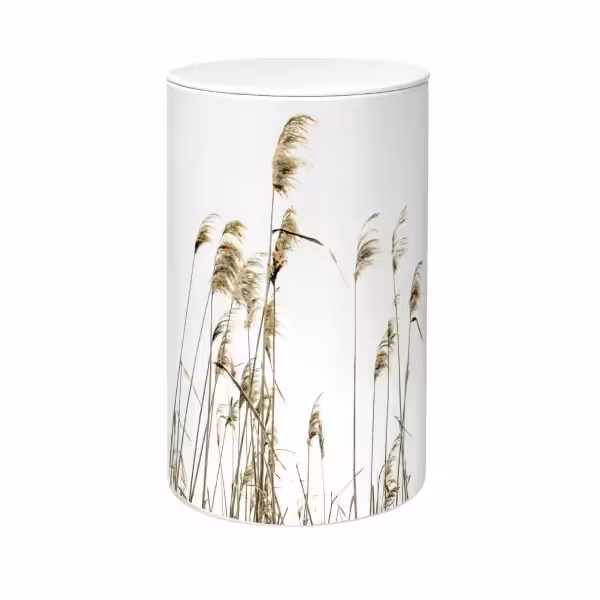 Eine Urne "Flora" aus Lehm