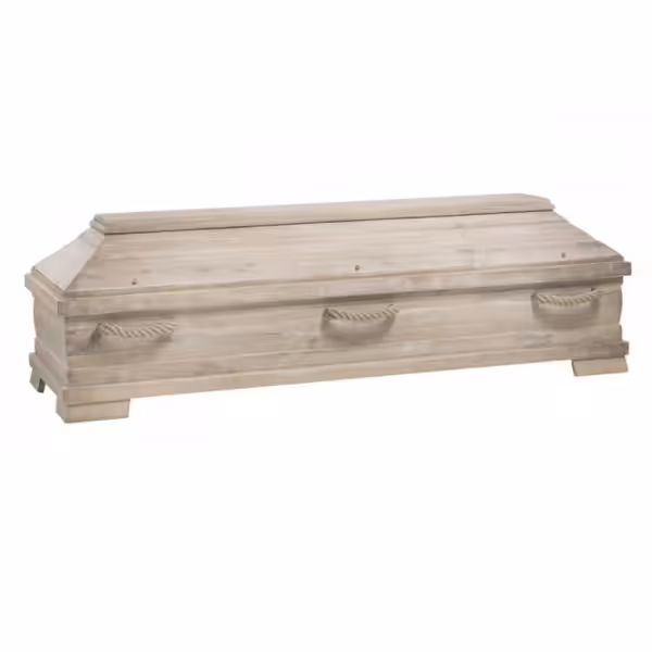 Holzsarg mit Seilgriffen