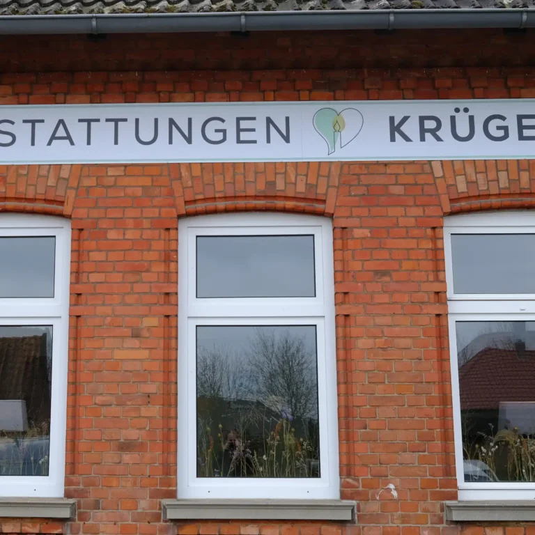 Das Bestattungshaus von Krüger Bestattungen in Embsen. Der Örtliche Bestatter