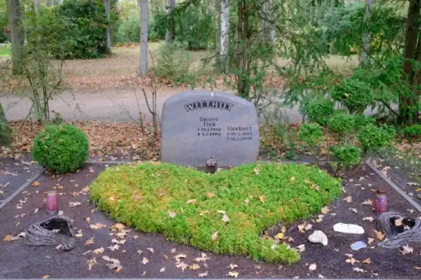 Familiengrab auf dem Waldfriedhof Lüneburg